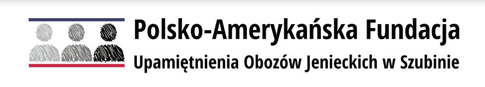 logo Polsko-Amerykańskiej Fundacji Upamiętnienia Obozów Jenieckich w Szubinie