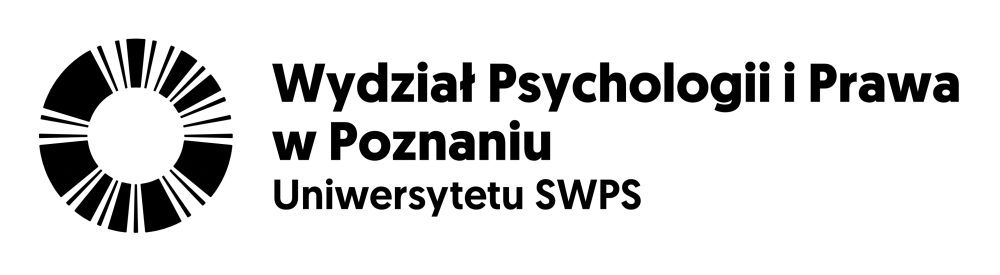 Logotyp Wydziału Psychologii i Prawa w Poznaniu Uniwersytetu SWPS