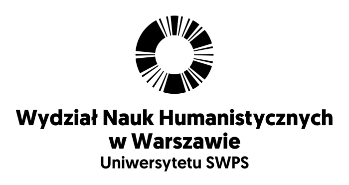 Logotyp Wydziału Nauk Humanistycznych w Warszawie Uniwersytetu SWPS