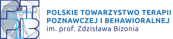 Logotyp Polskie Towarzystwo Terapii Poznawczej i Behawioralnej im. prof. Zdzisława Bizonia