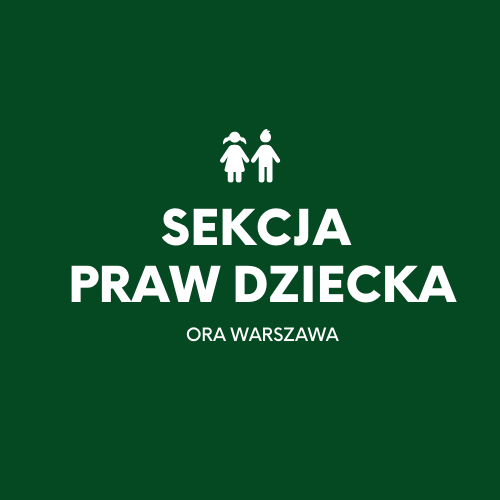 Logotyp Sekcja Praw Dziecka przy Okręgowej Radzie Adwokackiej w Warszawie