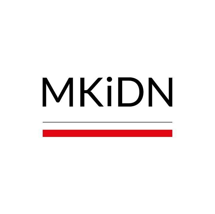 Logo Ministerstwa Kultury i Dziedzictwa Narodowego