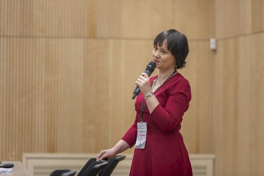 Renata Czeladko odebrała nagrodę w imieniu Uniwersytetu SWPS