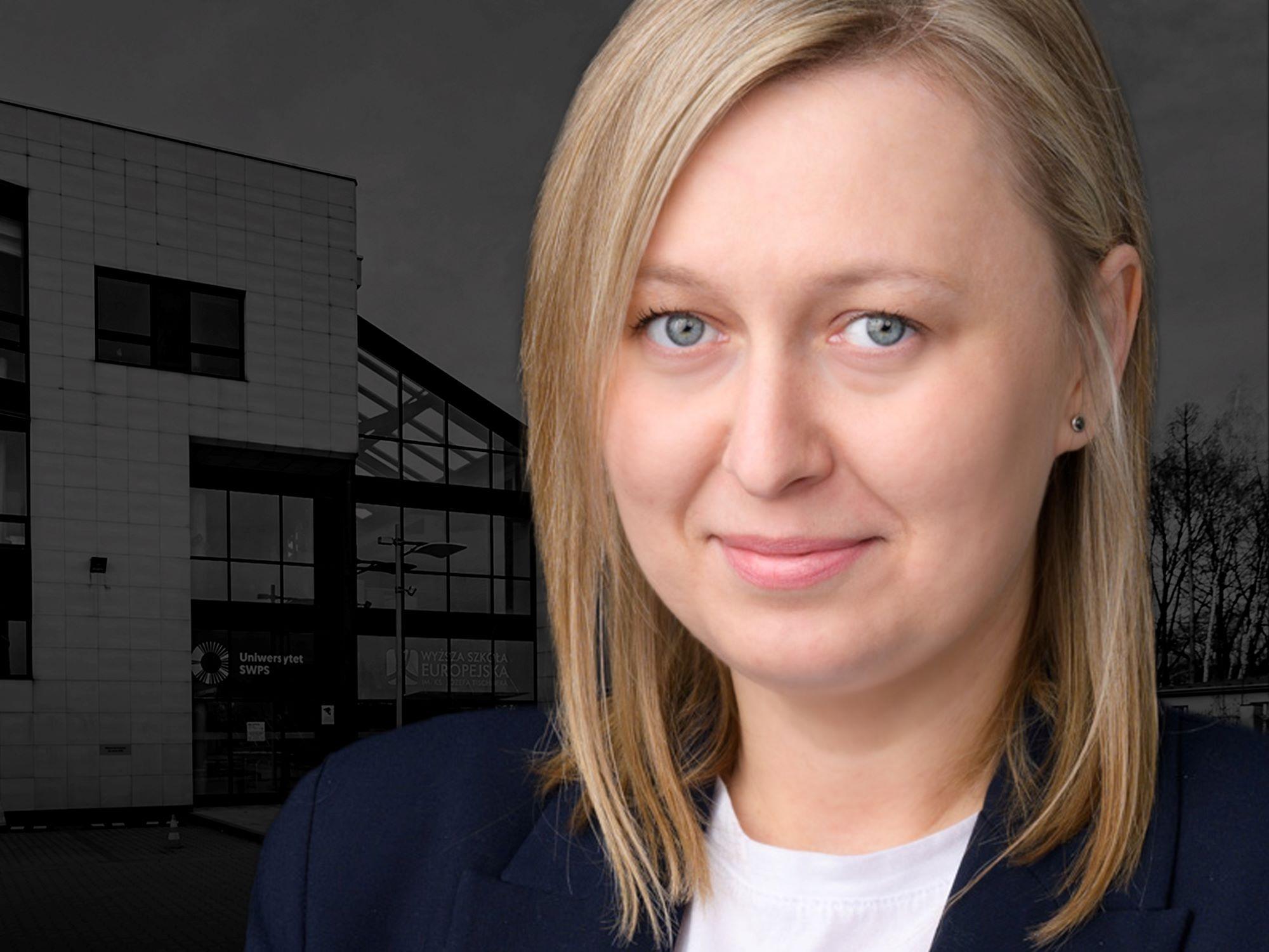 Lidia Krawczyk, specjalista ds. rekrutacji na Uniwersytecie SWPS w Krakowie