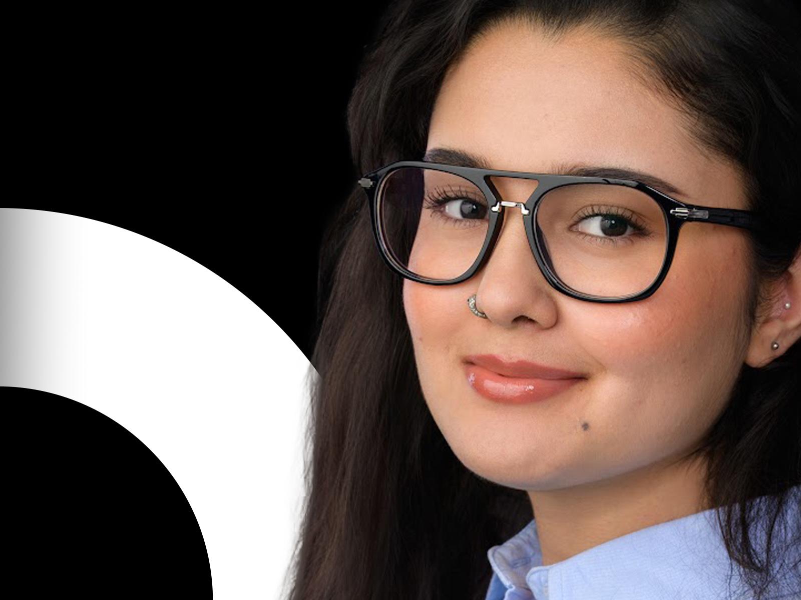 Sahar Kargar, studentka z Uniwersytetu SWPS